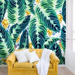 Marta Barragan Camarasa Tropical Leaf 8'x8' Wall Mural