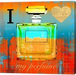 I Love My Perfume By Michelle Clair Canvas Art