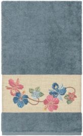 Caroline Embroidered Turkish Cotton Bath Towel Bedding