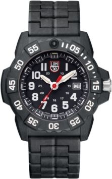 3502 Navy Seal Watch, Carbon Link Bracelet
