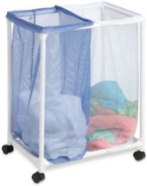 2 Bag Mesh Laundry Sorter