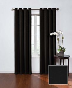 Round and Round Thermaweave Blackout 52" x 63" Curtain Panel