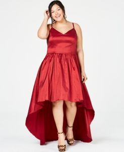 Trendy Plus Size High-Low Dress, Created for Macy's