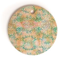 Leopard Pattern Snow Round Cutting Board