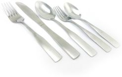 Abbeville 61 Piece Flatware Set with Wire Caddy