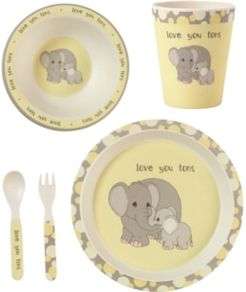 5-Piece Elephant Mealtime Gift Set