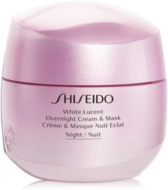 White Lucent Overnight Cream & Mask, 2.6-oz.