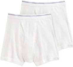 Big & Tall 2-Pk. Lightweight Cotton Boxer Briefs