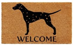 Dalmatian 24" x 36" Coir/Vinyl Doormat Bedding