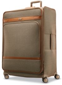 Herringbone Dlx Extended Journey Expandable Spinner Suitcase