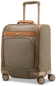 Herringbone Dlx Carry-On Under-Seater Spinner Suitcase