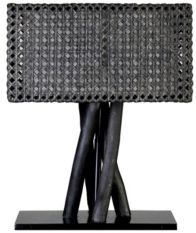 East At Main's Eleftheria Rattan Table Lamp