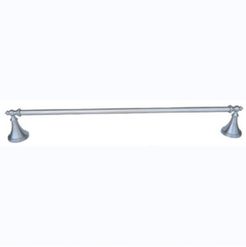 Arista Annchester Towel Bar Chrome Finish Bedding