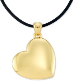 Diamond Accent Heart 18" Pendant Necklace, Created for Macy's