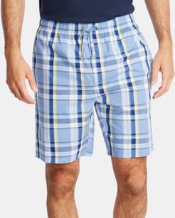 Cotton Plaid Pajama Shorts