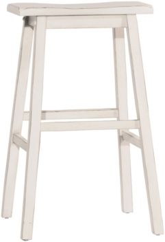 Moreno Non-Swivel Backless Bar Height Stool