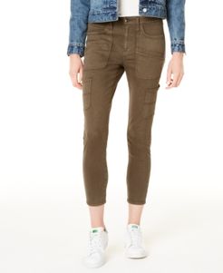 Mid-Rise Carpenter Ankle Skinny Jeans