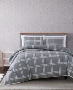 Leon Plaid King Comforter Set Bedding