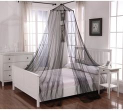 Cottonloft Oasis Round Hoop Sheer Mosquito Net Bed Canopy