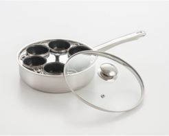 Cookpro 6 Cup Egg Stainless Steel Egg Poacher with Non-Stick Egg Cups