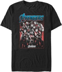 Avengers Endgame Avengers Strong Stance Poster Short Sleeve T-Shirt