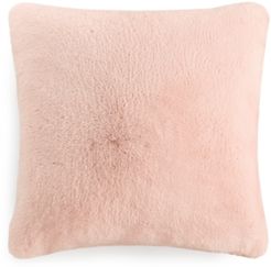 Faux Fur 20" x 20" Decorative Pillow, Created for Macy's Bedding