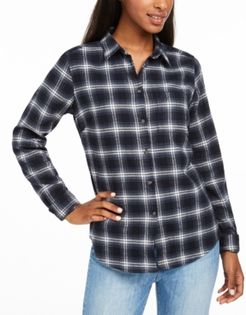 Ovik Cotton Plaid Flannel Shirt