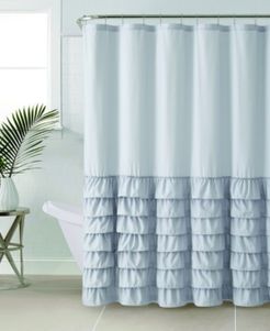 Melanie Ruffle 72" x 72" Shower Curtain Bedding