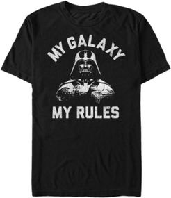 Classic Darth Vader My Galaxy My Rules Short Sleeve T-Shirt