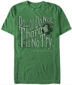Classic Yoda Do Or Do Not Short Sleeve T-Shirt