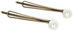 2 piece Faux Imitation Pearl Bobby Pin