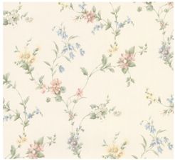 20.5" x 369" Marcus Floral Trail Wallpaper