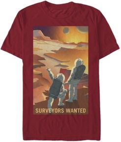 Mars Surveyors Wanted Short Sleeve T-Shirt