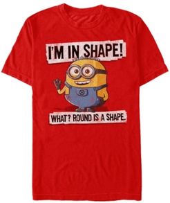 Illumination Men's Despicable Me I'M In Shape Short Sleeve T-Shirt