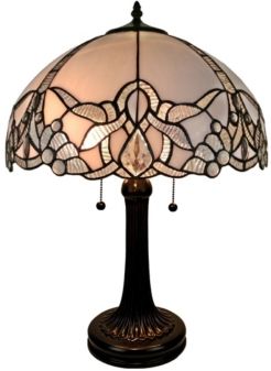 Tiffany Style Jeweled Table Lamp