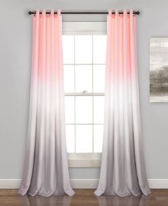 Ombre Fiesta 52" x 95" Curtain Set