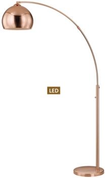 Alrigo 80" Led Arched Floor Lamp with Dimmer