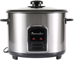 12-Cup Rice Cooker with Glass Lid