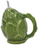 Artichokes Figural Artichoke Olive Oil Cruet