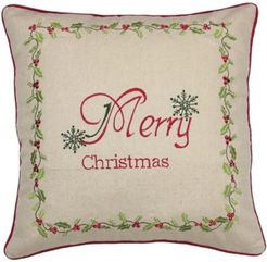 Happy Holiday Pillow Collection, 18" x 8"