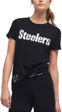 Dkny Women's Pittsburgh Steelers Players T-Shirt