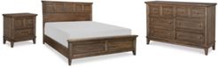 Forest Hills Bedroom Furniture 3-Pc. Set (California King Bed, Nightstand & Dresser)