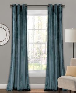 Prima Velvet 38" x 108" Curtain Set