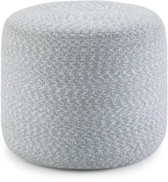 Bayley Round Braided Pouf