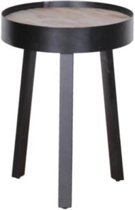 Taula Small Round Side Table