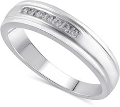 Certified Diamond (1/8 ct. t.w.) Ring in 14K White Gold