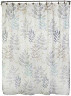 Pencil Leaves Shower Curtain Bedding