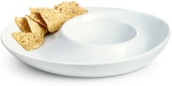 Whiteware Elevated Chip and Dip