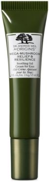 Dr. Andrew Weil For Origins Mega-Mushroom Relief & Resilience Soothing Gel Cream For Eyes, 0.5-oz.