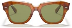 State Street Sunglasses, RB2186 49